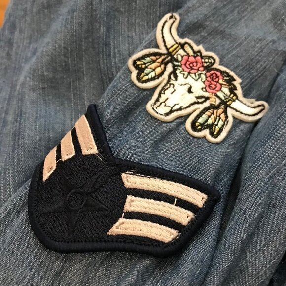 Rails denim chambray button up - Picture 6 of 11